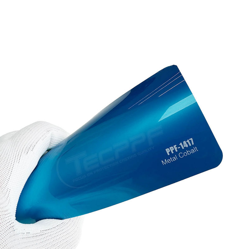 8mil thay đổi màu sắc sơn bảo vệ phim trong kim loại Cobalt Lavender màu với lớp hydrophobic polymeric