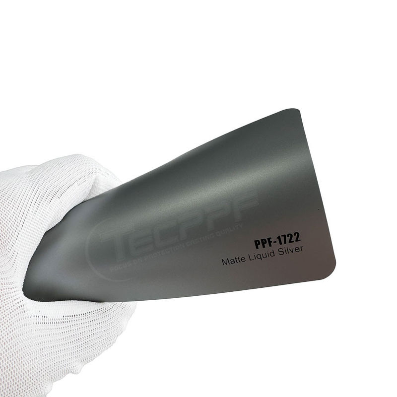 Matte Liquid Silver Ppf Color Wrap 8mil Thay đổi màu sắc Sơn bảo vệ