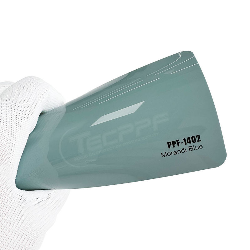 PPF-1402 Morandi Blue Color Paint Protection Film Chất liệu bảo vệ màu xanh