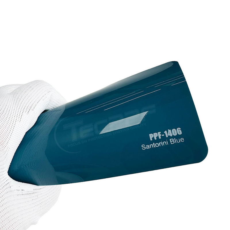 PPF-1406 Santorini Blue Color Protective Paint Film thân thiện với môi trường