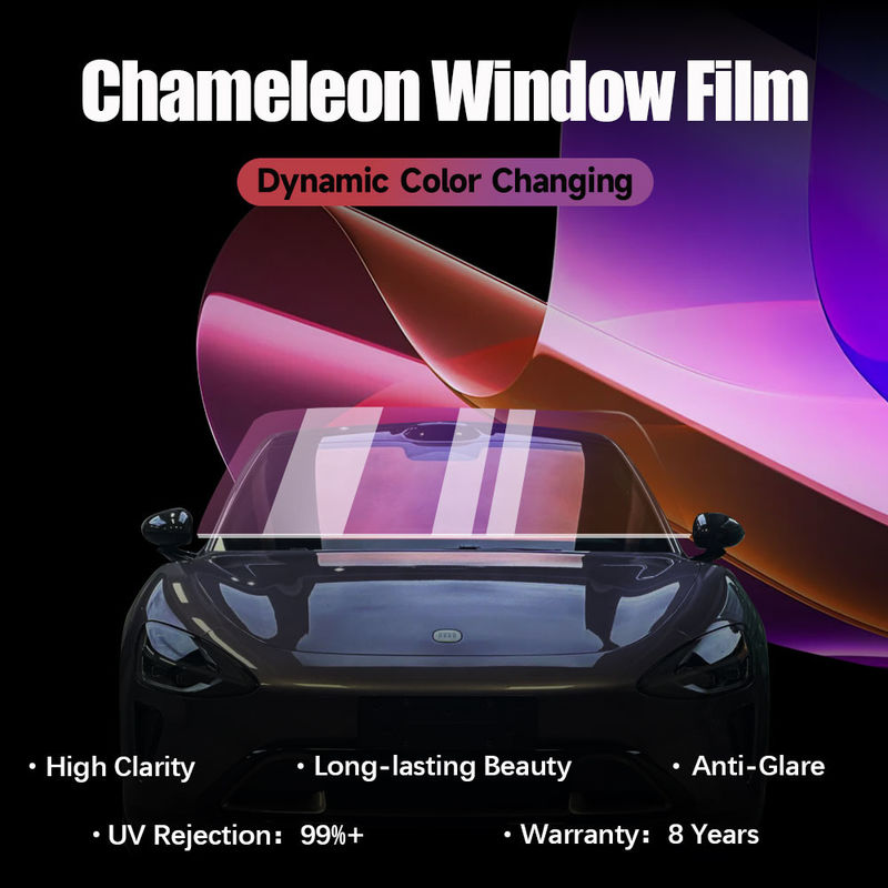2mil Chameleon Window Paint Protection Film Thay đổi màu sắc năng động
