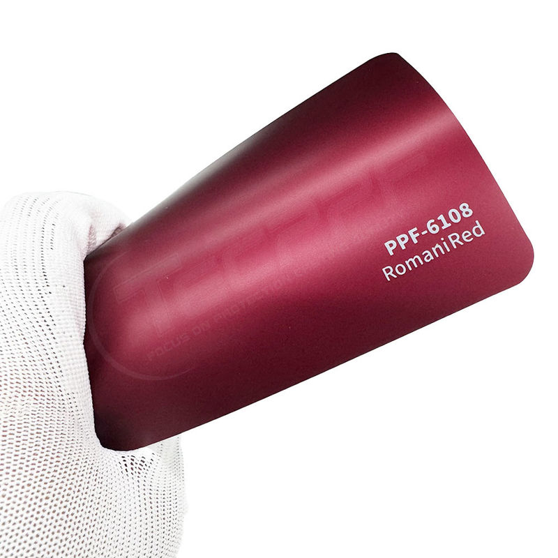 PPF-6108 Romani màu đỏ Ppf phim chống mòn