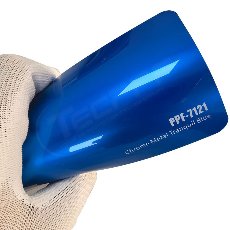 PPF-7121 Chrome Metal Tranquil Blue Color Paint Protective Film cho xe ô tô