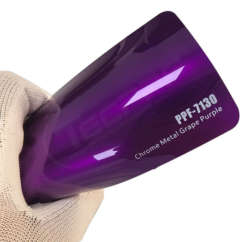 PPF-7130 Crome Metal Grape Purple Color Protective Paint Film cho xe ô tô