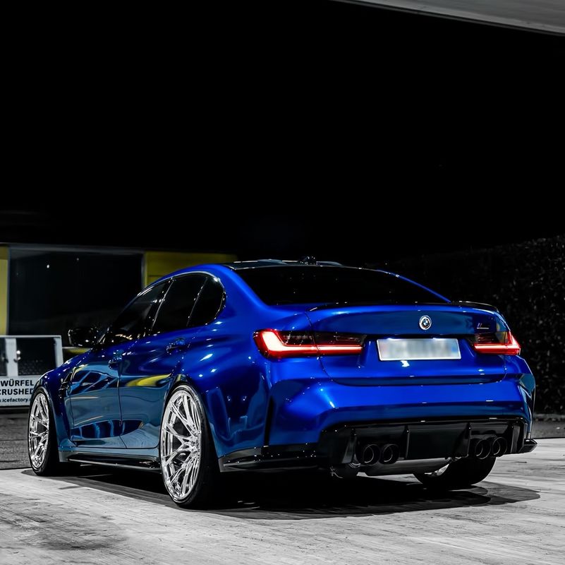 PPF-7136 Super Chrome Nile Blue Color Paint Protection Film cho xe ô tô