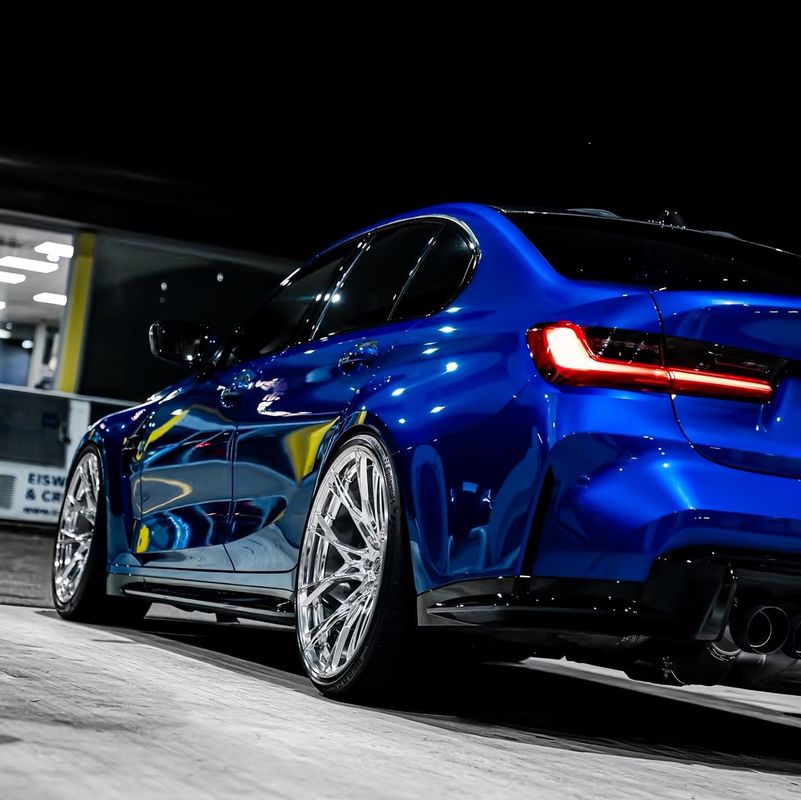 PPF-7136 Super Chrome Nile Blue Color Paint Protection Film cho xe ô tô