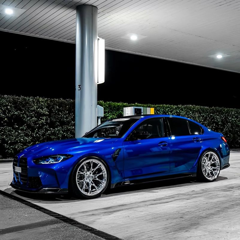 PPF-7136 Super Chrome Nile Blue Color Paint Protection Film cho xe ô tô