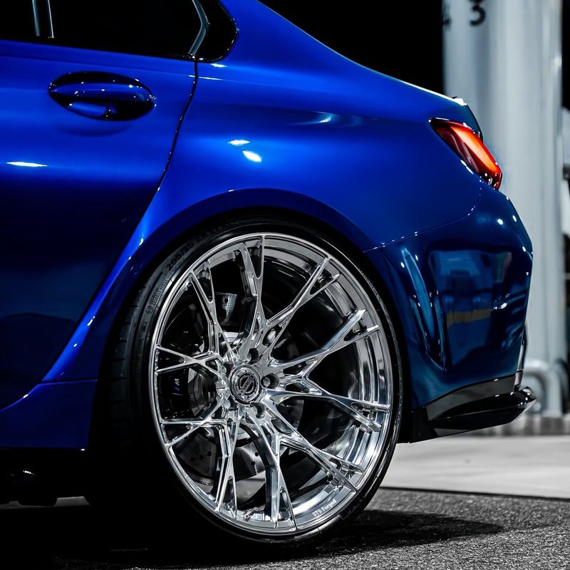 PPF-7136 Super Chrome Nile Blue Color Paint Protection Film cho xe ô tô
