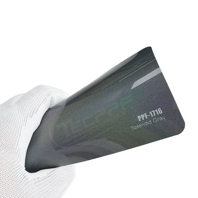PPF-1716 Splendid Gray Color Change Paint Protection Film 8mil