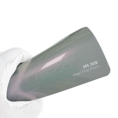PPF-1510 Magic Gray Purple Thay đổi màu sắc sơn bảo vệ phim 8mil
