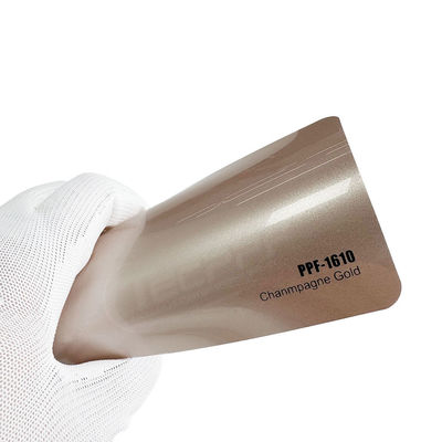 60inchx53ft TPU Lubrizol Champagne Gold Color 8mil Thay đổi màu sắc Sơn bảo vệ